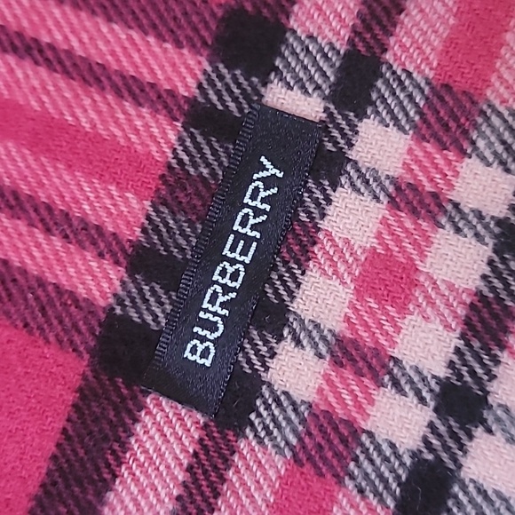 Burberry Cashmere Long Vintage Scarve Nova Check - Picture 3 of 16